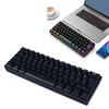 61 Keys Gaming Keyboard 2.4G Bluetooth Wired 3 Modes Keyboard