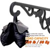 Fashion&cool Heavy Duty Hanging Plant Brackets, 13" Hand Forged Wall