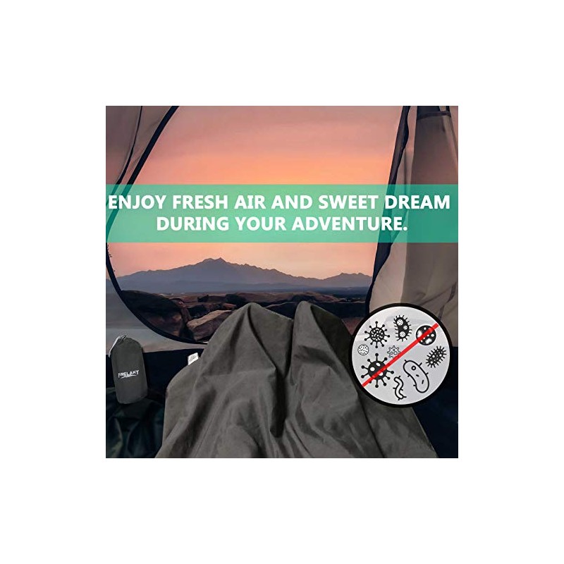 Frelaxy XL Sleeping Bag Liner - Ultralight Travel Sheet