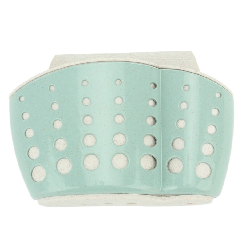 4Pcs Sink Sponge Holder PP 2 Layer Adjustable Strap Soap