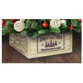 Holiday Time Christmas Tree Collar Base Cover Crate