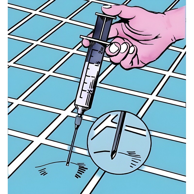 Safer 143 Professional Adhesive Syringe for Wood, Carpet and Vinyl
