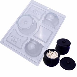 Witch's Cauldron 3-Part Chocolate Mold (BWB)