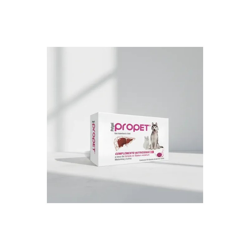 Propet Silimarina Perros Gatos Hepatoprotector 30caps