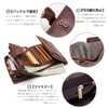 Contacts Men's Bi-fold Wallet, Leather, Wallet, Genuine Leather, Large Capacity,
