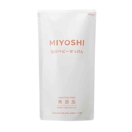 Miyoshi Soap, Additive-Free, Foaming Baby Soap Refill, 7.4 fl oz (220 ml), Set of 3