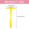 T Square Plastic Transparent Ruler for Drafting Tools and General