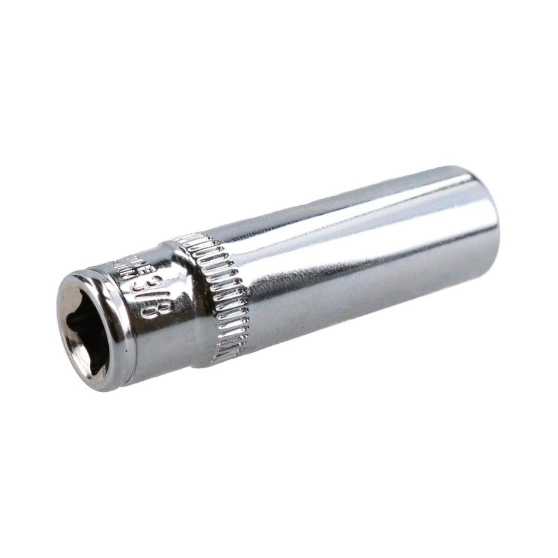 3/8" Deep SAE Socket 1/4" Drive 48mm Length 6 Point