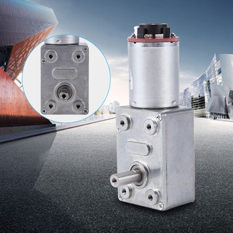 DC 12V Geared Motor High Torque Reduction Motor with Encoder