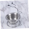 Beavorty Shaving Stand with Bowl for Men Razor Holder Brush