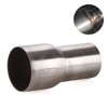 MUTEKI Exhaust Pipe Adapter, Exhaust Connecting Pipe, Universal, Pipe Coupler,