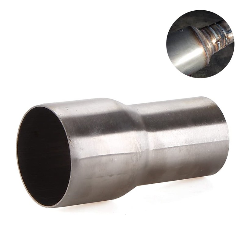 MUTEKI Exhaust Pipe Adapter, Exhaust Connecting Pipe, Universal, Pipe Coupler,