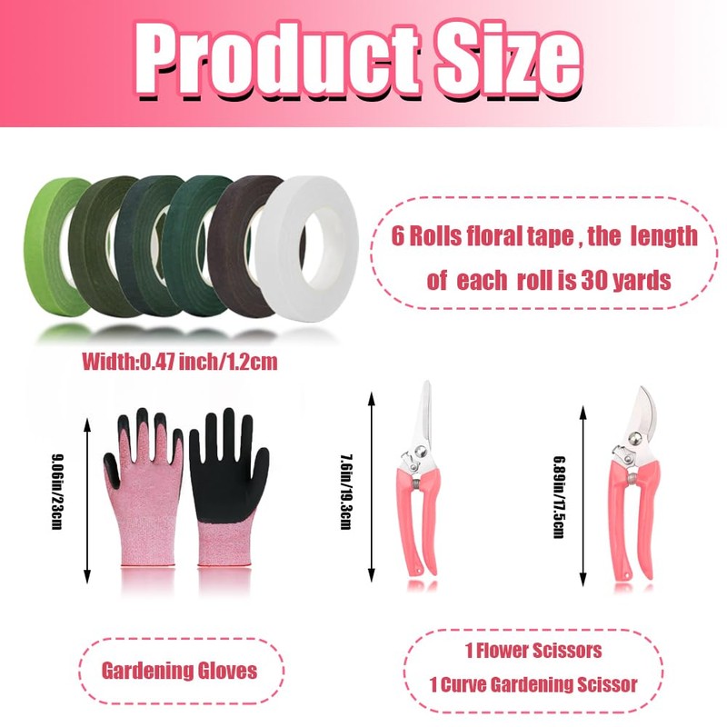 Rose Thorn Stripper Tool Set, Flower Thorn Remover, Rose dethorner