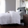 WhatsBedding California King Feather Down Comforter, White Lightweight Comforter, Luxurious