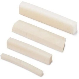 StewMac Bleached White Bone Nut, For Martin, Shaped, 1-13/16" Length