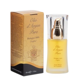 100% Pure Organic Argan Oil 30ml Natural Anti-Aging Moisturizer for Skin, Face, Body and Hair Nourishing, Regenerating and Restructuring Properties