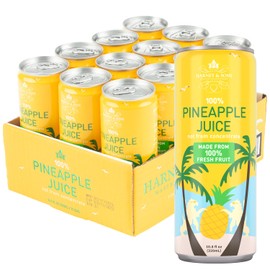 Harney & Sons Pineapple Juice, 10.8 oz can (Pack of 12)