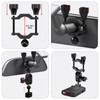 xsaaczm Radar Detector Mirror Mount,Aluminum Rearview Mirror Rod Mount,Suitable for