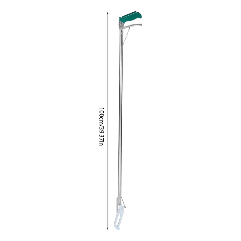 Stainless Steel Snake Tong Foldable Snake Catcher Reptile Grabber Tool