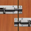 Door Bolt,2 Sets Stainless Steel Silder Door Latch Locks Sliding