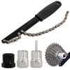 TAIXING Bicycle Chain Whip, Sprocket Puller Gear Puller Kit, Sprocket