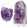 Nupuyai Nupuyai Natural Amethyst Crystal Quartz Cluster, Mineral Geode Druzy