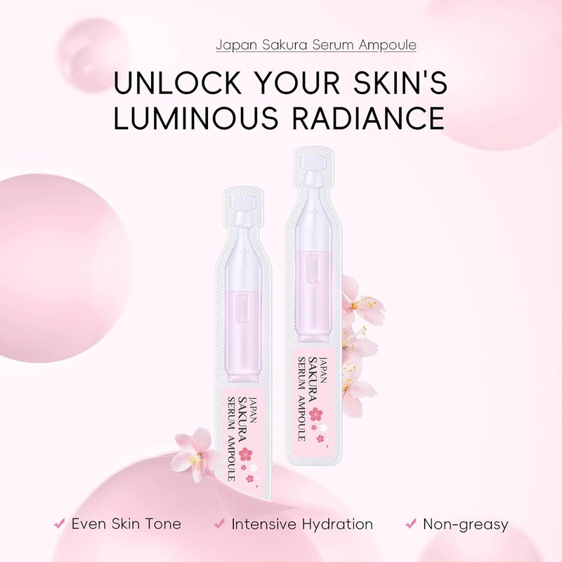 De ampollas de niacinamida para cuidado del rostro con