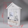 YOUUGIOR Mediterranean Style Key Cabinet Hanging Key Box Storage Case