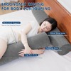 M Mute Touch Cylindrical Bolster Pillow Long Body Pillow Side