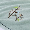 Pidada Hand Towels Set of 4 Embroidered Bird Tree Pattern