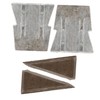 TEHAUX 4sets Axe Wedge Replacement Kit Cone Shaped Wedges for