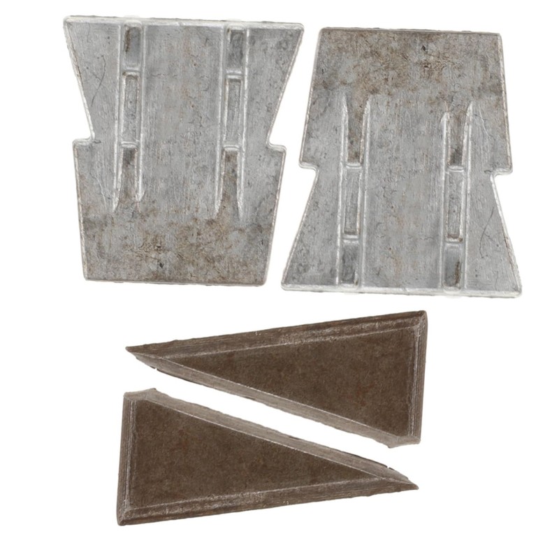 TEHAUX 4sets Axe Wedge Replacement Kit Cone Shaped Wedges for