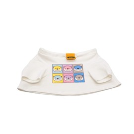 Morisaka Global Mochi Series Large Size T-shirt Mochikawa Lies Block 5 x 2 x 4 cm For Stuffed Animals, Clothes, Dress, Cute, Colorful, Mochike, Mochikae, Etc. MOKB-0080KB