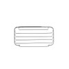 Croydex Stainless Steel Cosmetic Bathroom Basket Shower Caddy, 10 Year