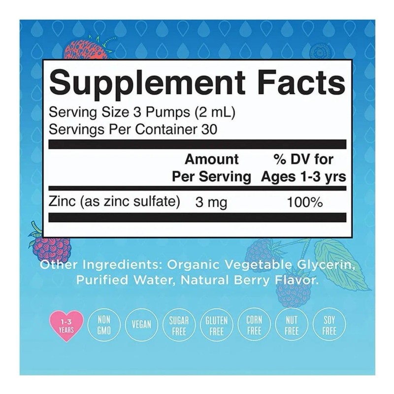 Mary Ruths Zinc Orgánico Para Niño 60 Ml