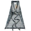 Jeanerlor Denim Work Shop Cross Back Aprons with Pockets for
