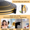 12 m Sealing Tape for Doors, Windows, Foam Tape, Door