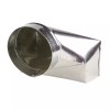 Universal 4" x 10" x 6 Galvanized-Steel 90-Degree Floor Ceiling