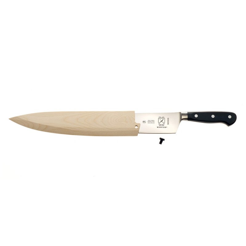 Mercer Culinary Birch Wood Saya Cover Blade Protector for 10"