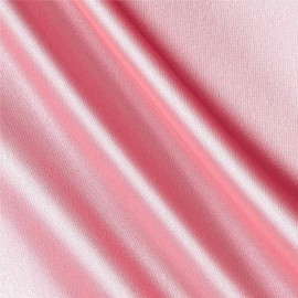 Shannon Fabrics Silky Satin Charmeuse Solid Blush Fabric By The Yard
