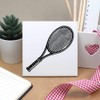 'Tennis Racket' 108mm Square Ceramic Tile (TD00027914)