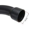 Miele 5269091 Vacuum Plastic Black 35mm Curved Handle Bent End