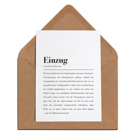 Household Card with Envelope - Household Definition