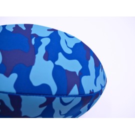 Sunflex® Neoprene American Football Camo Blue | Very Grip and Is Ideal for Throwing and Catching | Soft and Lightweight Ball for the Beach and Garden | Extremely Robust and for All Age Groups