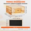 VEVOR 10 Frame Deep Brood Bee Hive Box, Bee Box