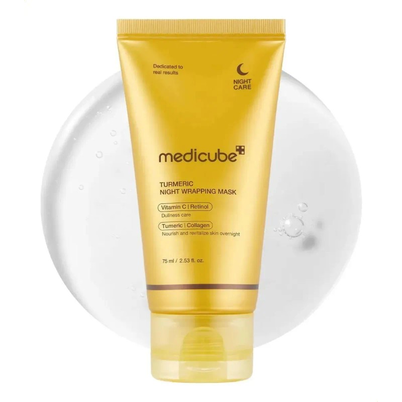Mascarilla Exfoliante Medicube Cúrcuma Envolver