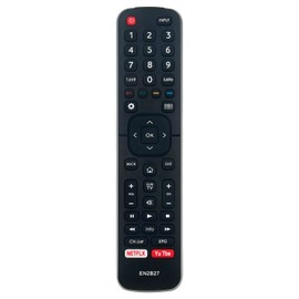 EN2B27 Replacement Remote Compatible with Hisense Smart TV EN2A27 EN2C27 EN2D27 EN2B27HB EN3T39H ER-31607R 65K720UWG ER-22655HS ER-22642R ER-22641R EN-22652A EN2H27B EN2H27HS EN2S27D ER-32961HS