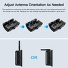 Fookoo HD 1080P Single Wireless Side View Camera, 15 IR