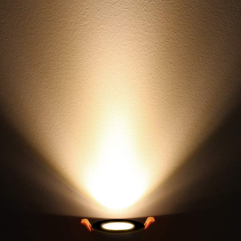 inShareplus 2 Inch LED Downlight, 3W Recessed Lighting COB Dimmable,