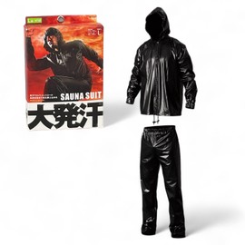 La-VIE (ラヴィ) Sauna Suit High Sweat Upper and Lower Set for Men and Women, Washable [Manufacturer Original]